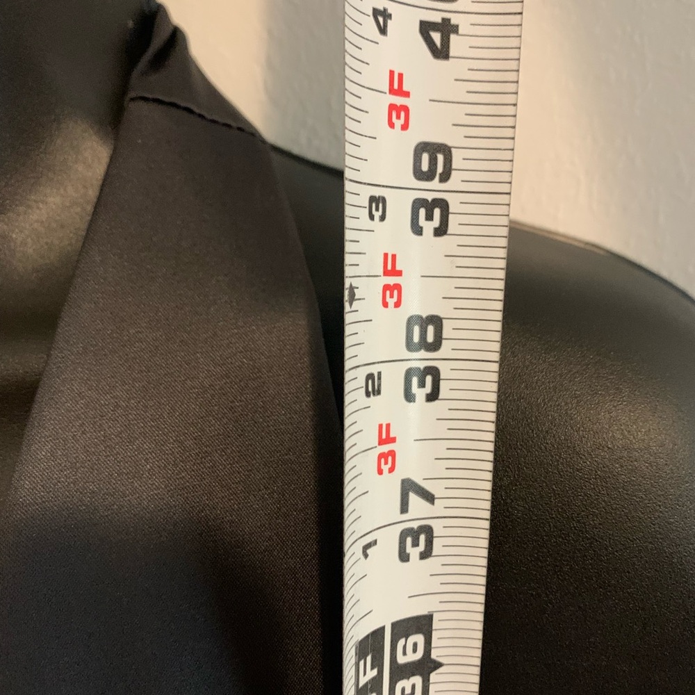 Vintage 90s Classic Le Chateau Sleek Black Cocktail Dress - Picture 14 of 16